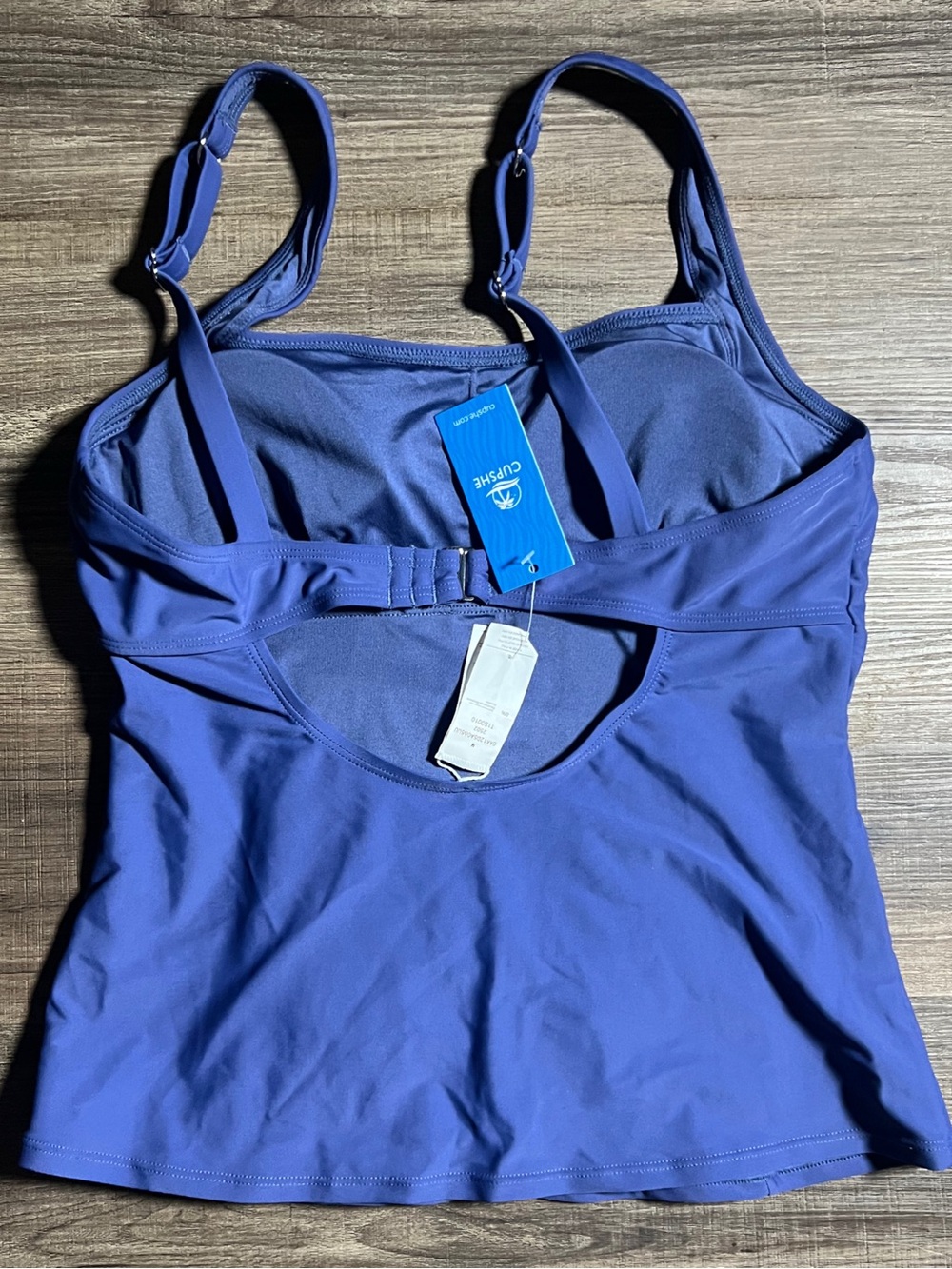 Cupshe Tummy Control Tankini With Bikini Bottom 2pc Swimsuit - Picture 4 of 7